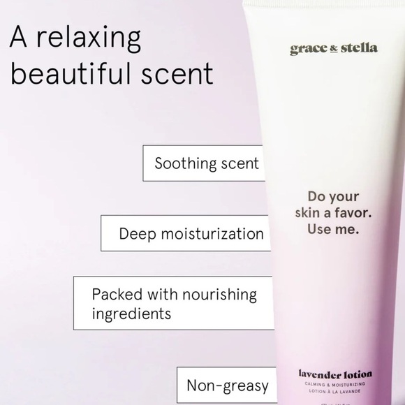 New Grace & Stella Lavender Lotion 30mL - Picture 9 of 9